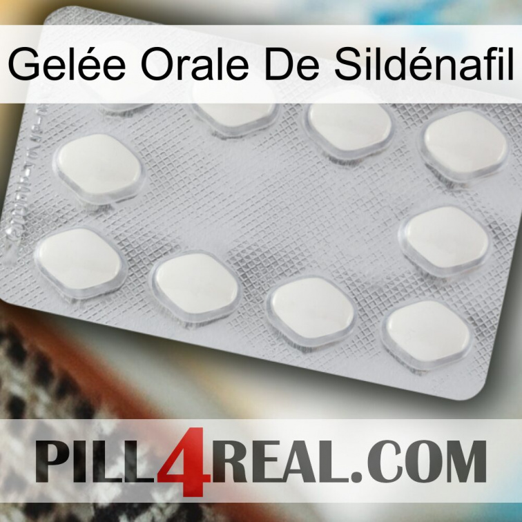 Gelée Orale De Sildénafil 16